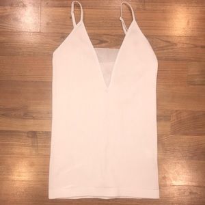 pink almost tan free people top